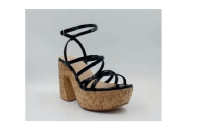 Foto 1 | Sandalias Danae Nuñez Negro para Mujer