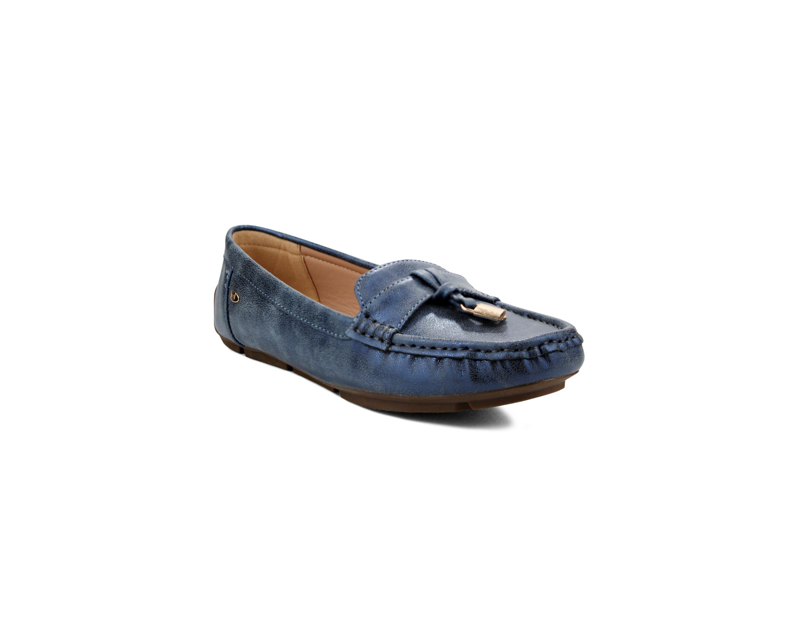 Mocasín Lob Footwear Pu92003458 color Azul para Dama