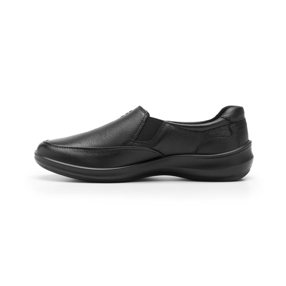 Foto 3 pulgar | Zapato Confort Flexi para Mujer Negros