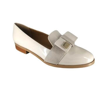Foto 1 | Zapatos Danae Núñez DV O1778023 Blancos para Mujer Charol