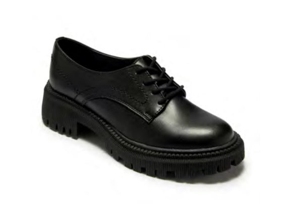 Zapatos Oxford Ozono Negros para Mujer