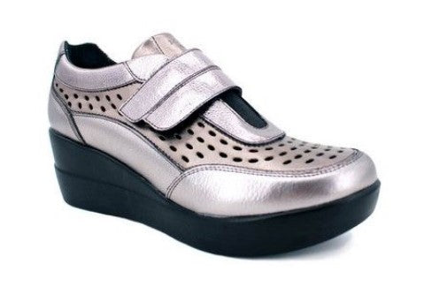 Zapatos Manet 282-15 color Gris Casual