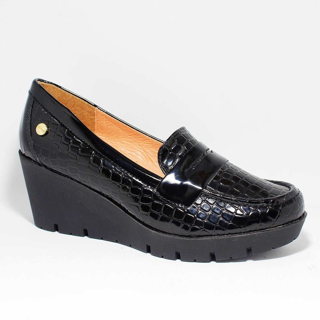 Foto 2 pulgar | Zapatos para Dama Manet color Negro Casuales