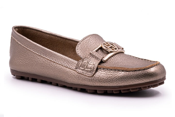 Foto 2 pulgar | Zapatos Hispana 013855 color Baby Rino Moka Adn Met Casual