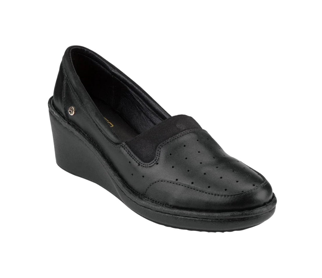 Zapatos Lobo Solo 005581 Algodón Negro Casual $1,084