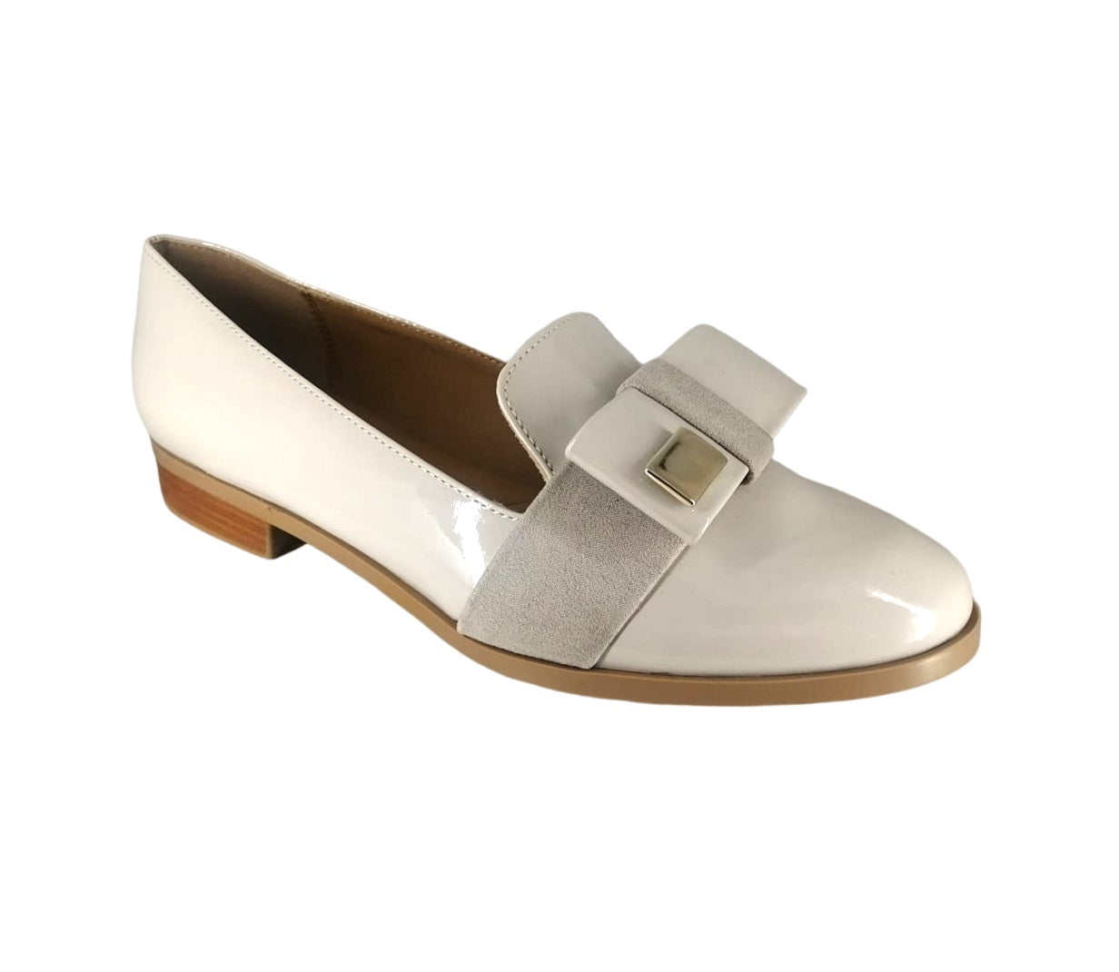 Zapatos Danae Núñez DV O1778023 Blancos para Mujer Charol