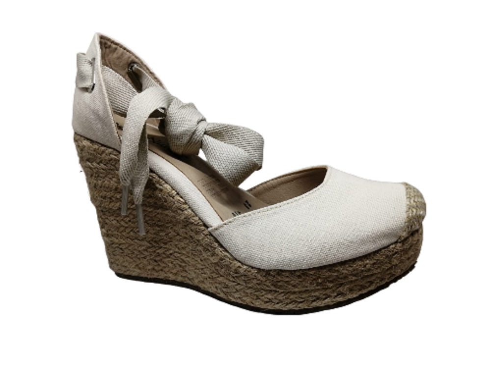 Sandalias con Plataforma Danae Núñez YS 000410 Beige