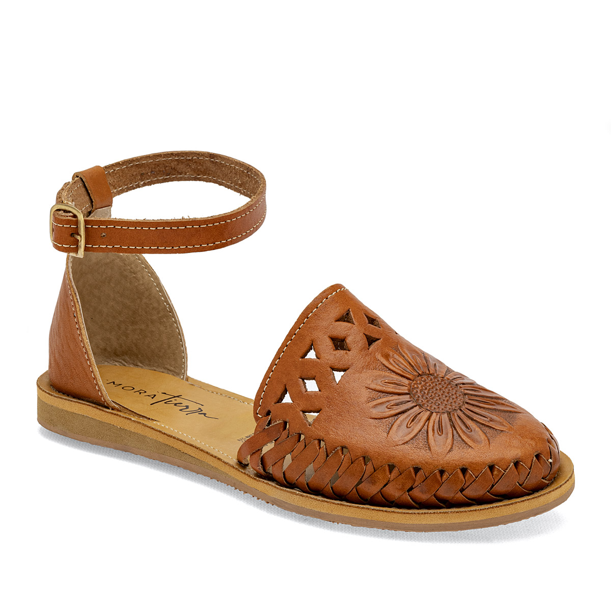 Sandalias Mora Tierra Camel para Mujer