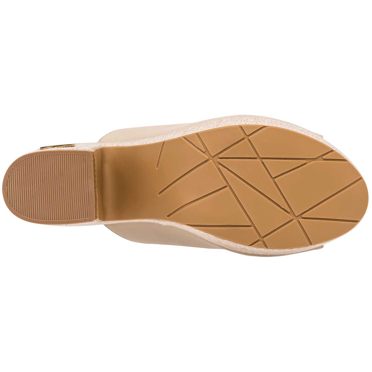 Foto 2 | Sandalias de Tacón Moramora Beiges para Mujer