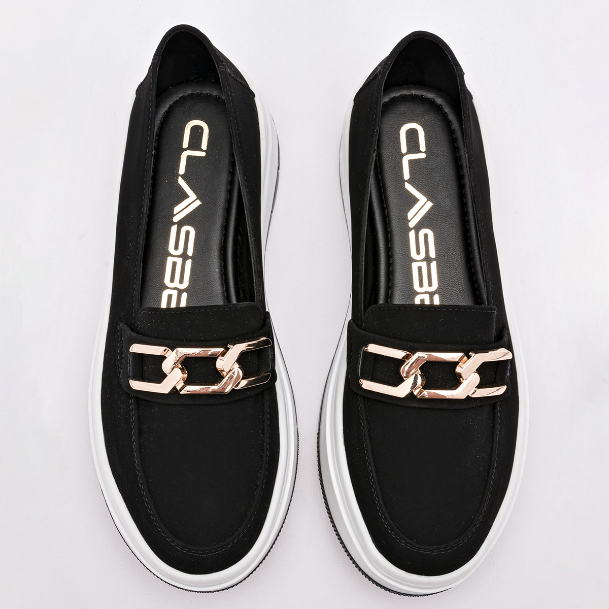Foto 3 | Zapatos Clasben para Mujer Negros