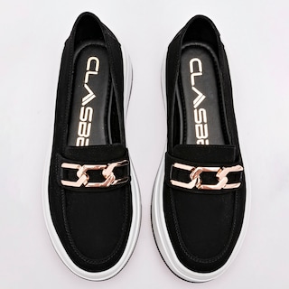 Foto 3 | Zapatos Clasben para Mujer Negros