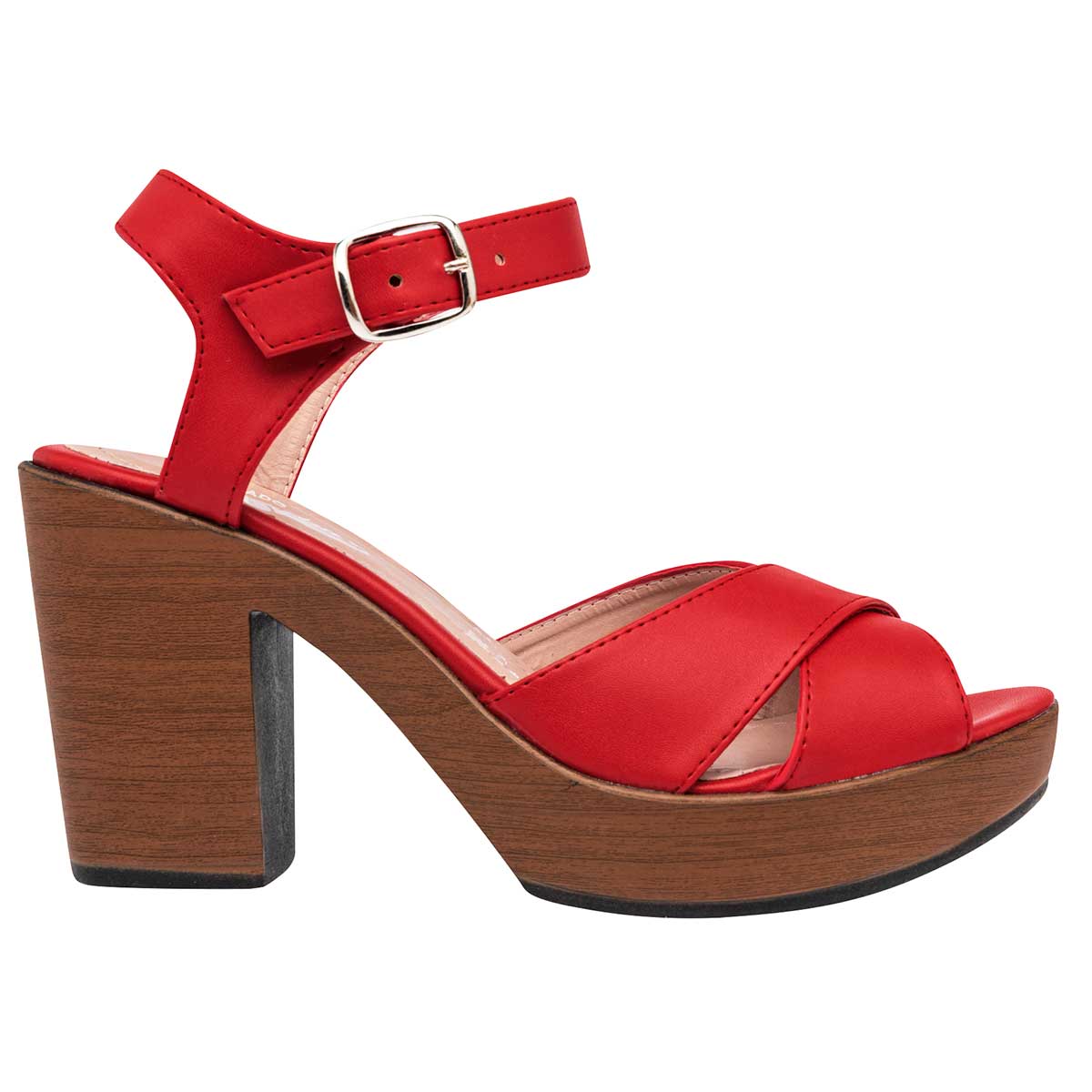 Foto 4 pulgar | Zapatos Catalina Rojo Código 118244-1 para Mujer