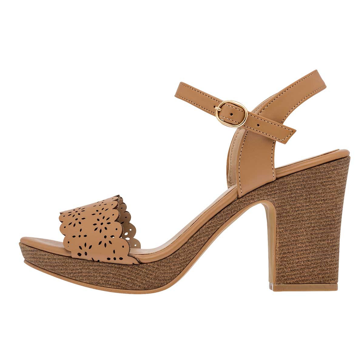 Foto 4 pulgar | Zapatos D'cristian Camel Código 101333-1 para Mujer