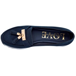 Foto 2 | Zapatos Clasben Marino para Mujer