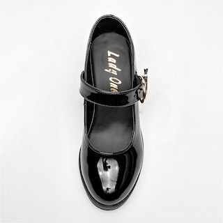 Foto 2 | Zapatos Lady One Negros Charol para Mujer
