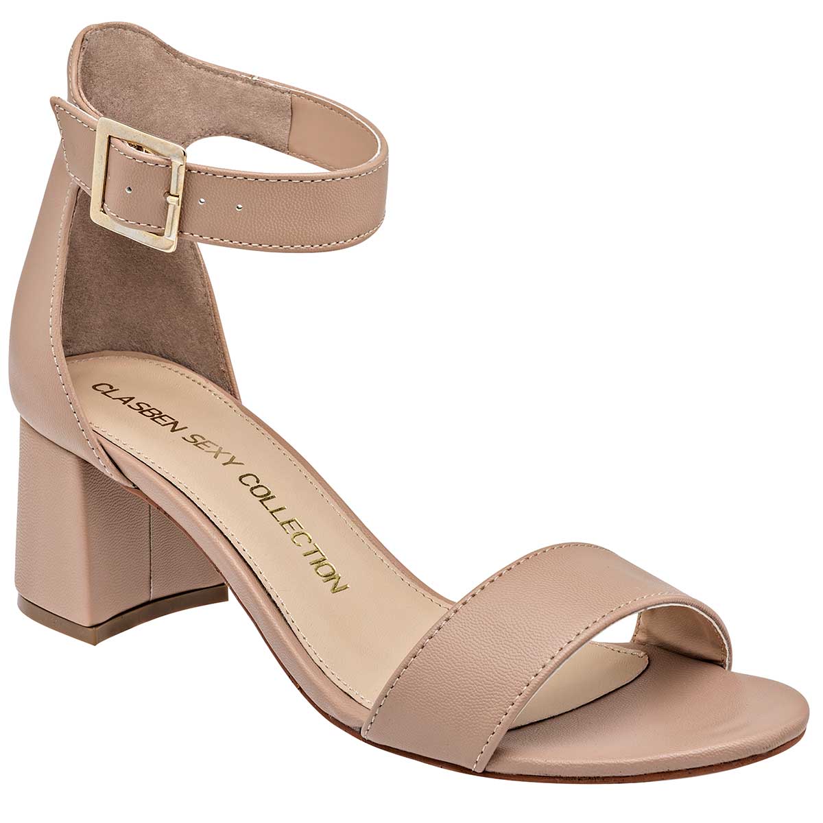 Foto 2 pulgar | Sandalias Clasben 94308-1 Beige para Mujer