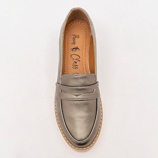 Foto 2 | Zapatos para Mujer Been Class Grises 120676-e