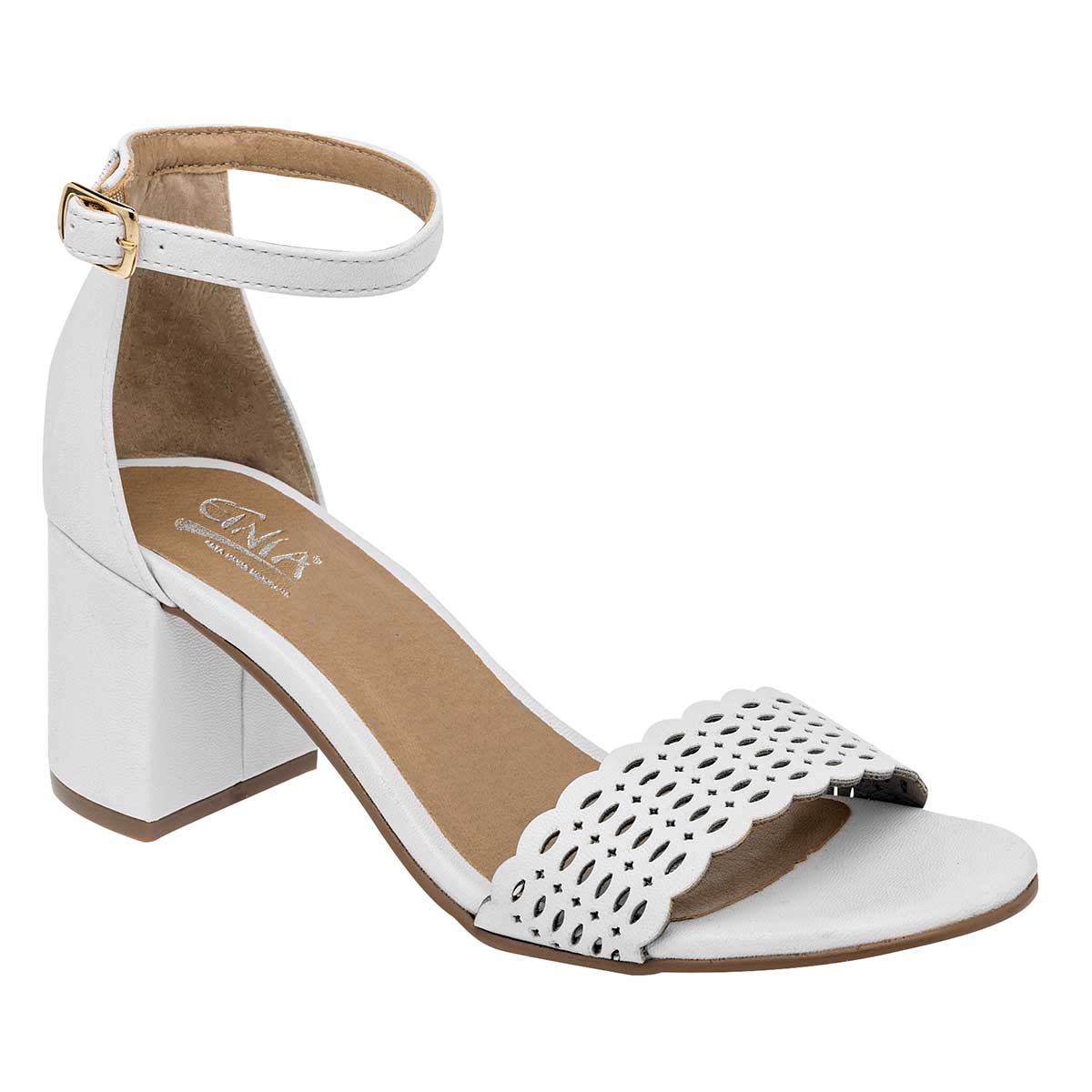 Etnia Zapatos Para Mujer Blanco, Código 101348-1