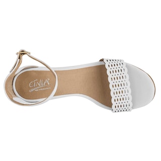 Foto 2 | Etnia Zapatos Para Mujer Blanco, Código 101348-1