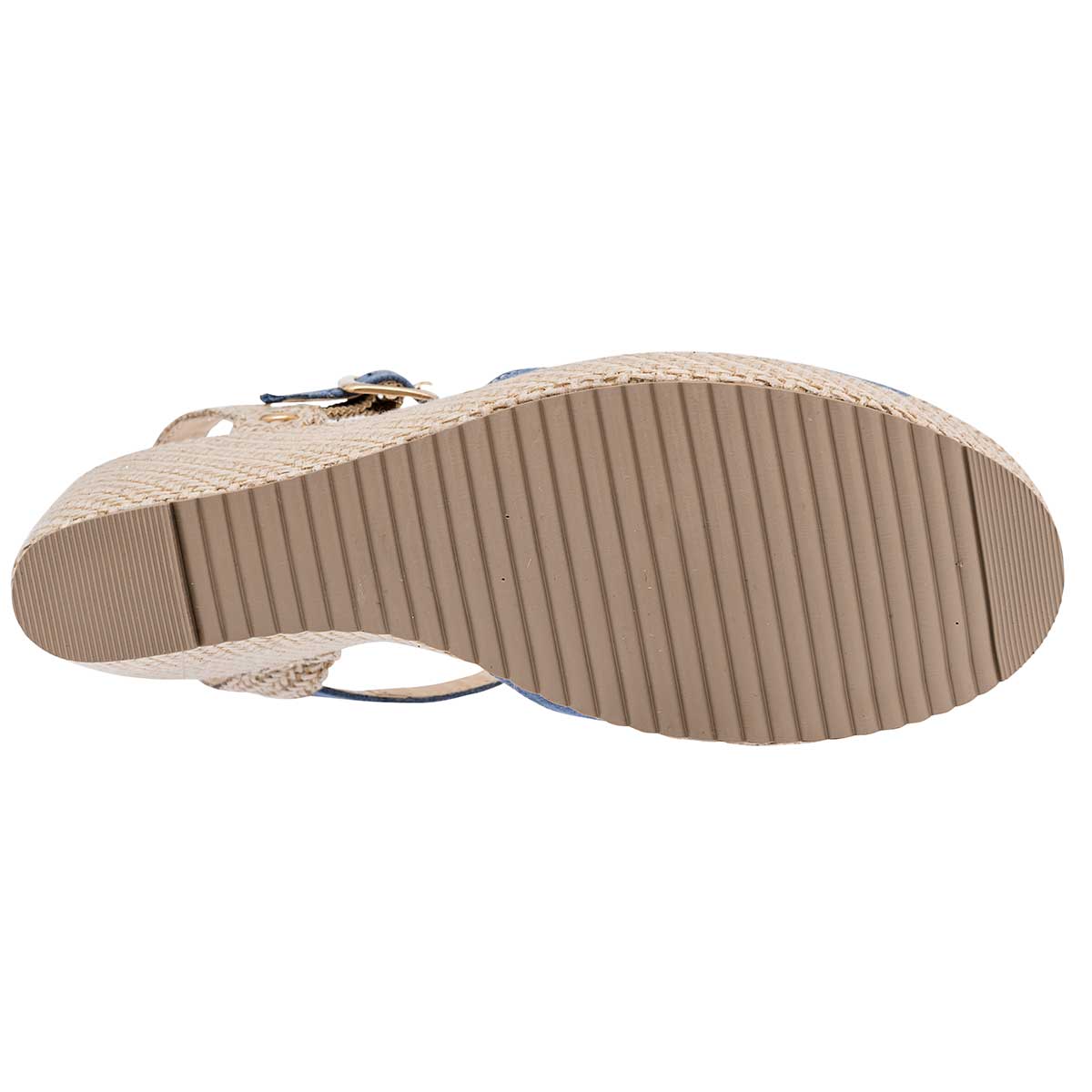 Foto 4 pulgar | Sandalias de Tacón Moramora Azules para Mujer