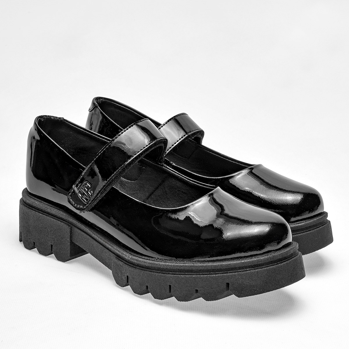 Foto 3 pulgar | Zapatos Hush Puppies Kids Negros para Mujer