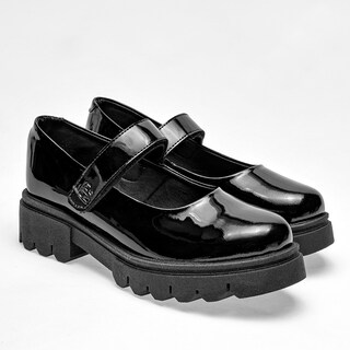 Foto 2 | Zapatos Hush Puppies Kids Negros para Mujer