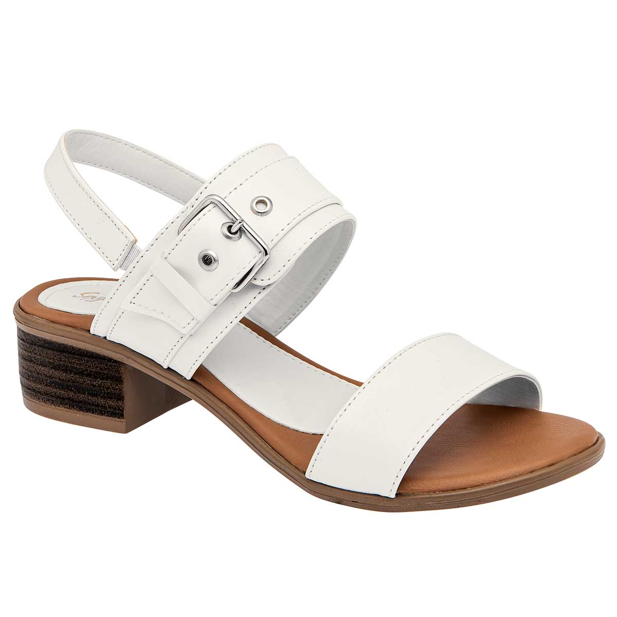 Sandalias de Tacón Sexy Girl Blancas para Mujer