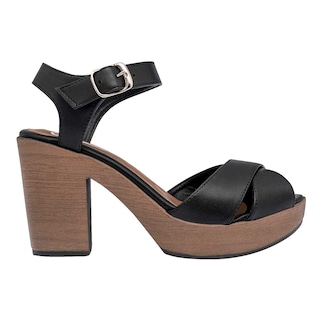 Foto 3 | Sandalias Catalina 108223-1 Negras para Mujer