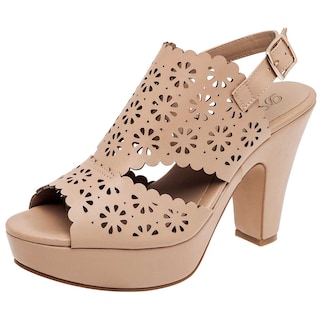 Foto 1 | Sandalias D'Cristian Beiges para Mujer