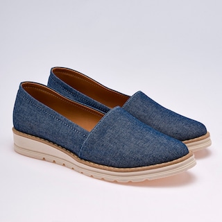 Foto 2 | Zapatos para Mujer Angela Dinara Azules 120636-e