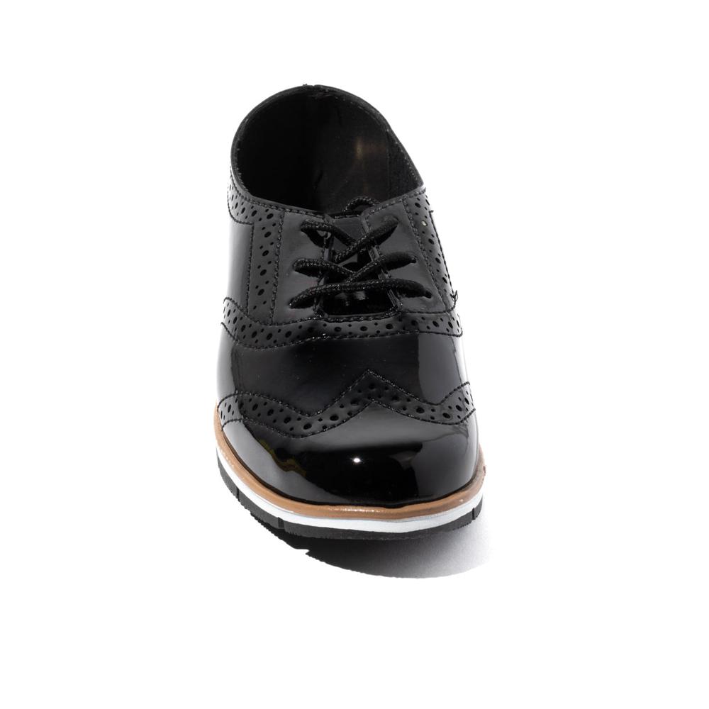 Foto 4 pulgar | Zapatos Oxford de Charol Moleca Dalma Negros para Mujer