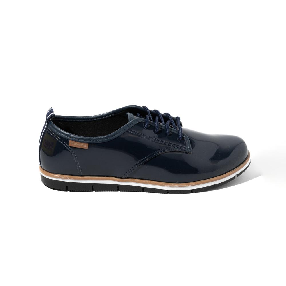 Zapatos Oxford Moleca Doris Azul Marino para Mujer