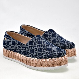 Foto 2 | Zapatos Moramora 125502-e Azul para Mujer