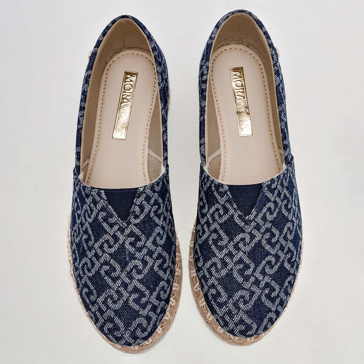 Foto 4 pulgar | Zapatos Moramora  125502-e Azul para Mujer
