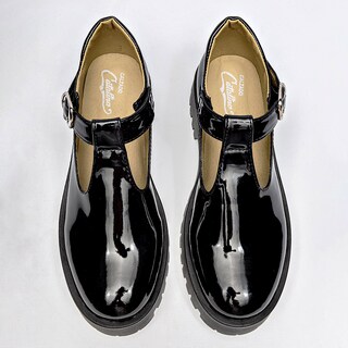 Foto 3 | Zapatos Catalina Negros para Mujer
