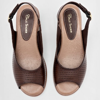 Foto 3 | Zapatos Cruz Shoes Marrones para Mujer