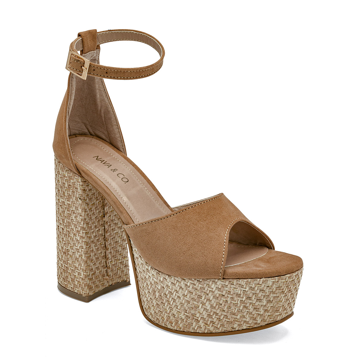Zapatos para Mujer Nava & Co Camel 126114-e