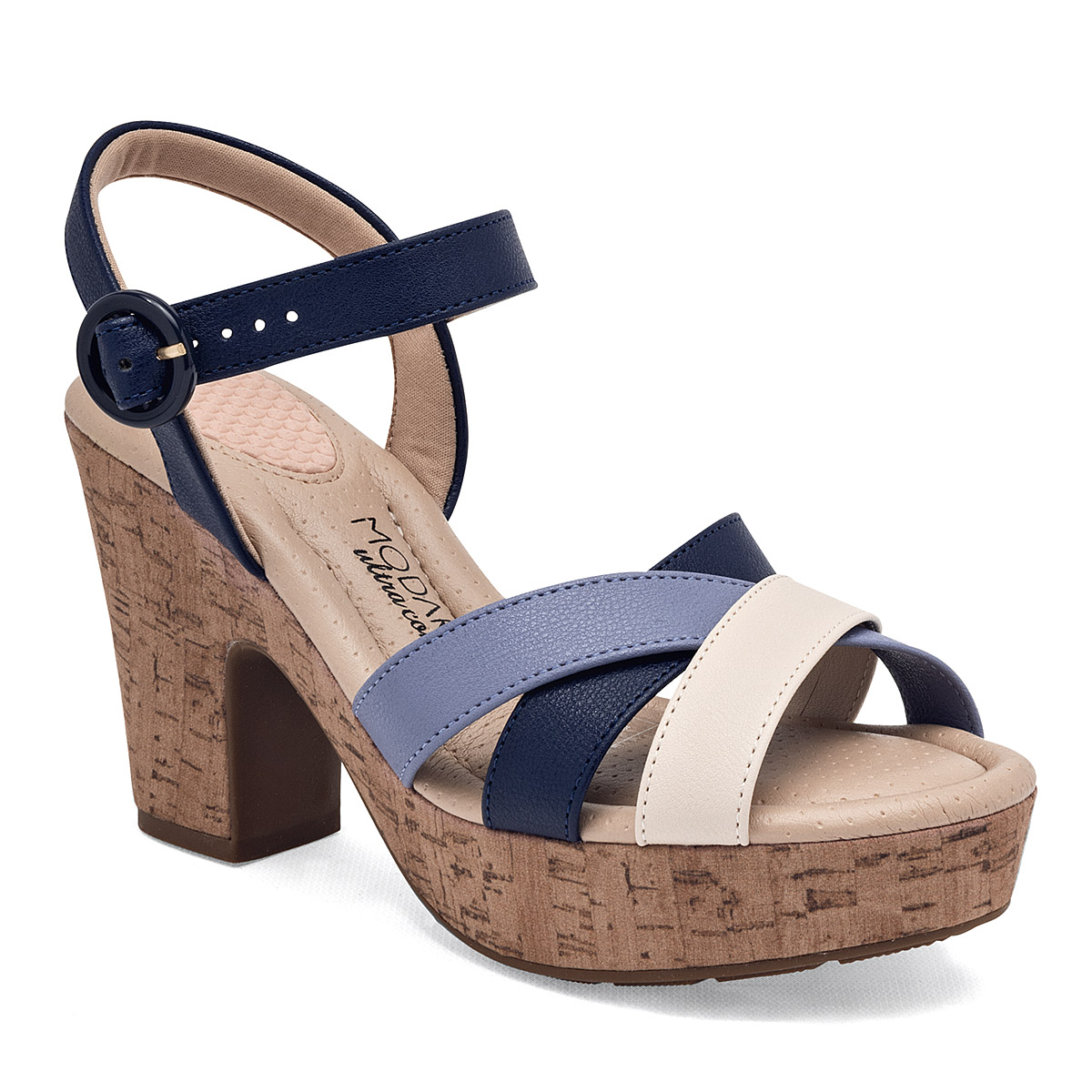 Sandalias Modare 124681-e Azul Marino para Mujer