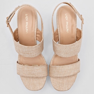 Foto 3 | Zapatos Lady Paulina Z126084-e Beige para Mujer