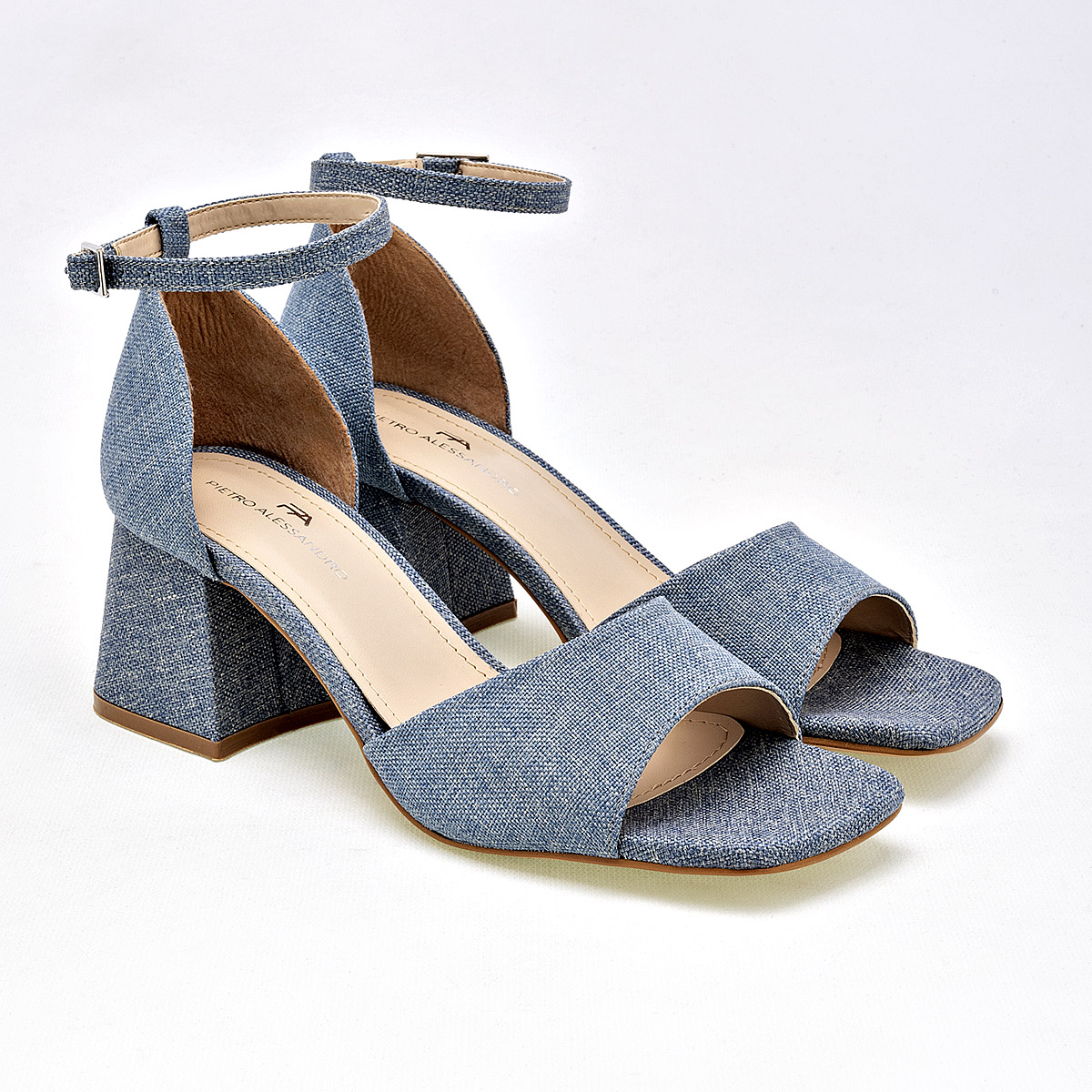 Foto 3 pulgar | Zapatos para Mujer Pietro Alessandro Azules 125627-e