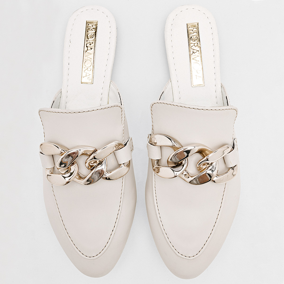 Foto 4 pulgar | Zapatos Moramora Latte 126674-e