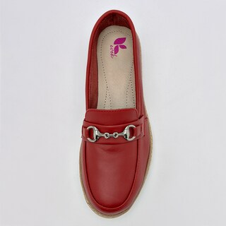 Foto 2 | Zapatos para Mujer Kevek Rojos 126077-e