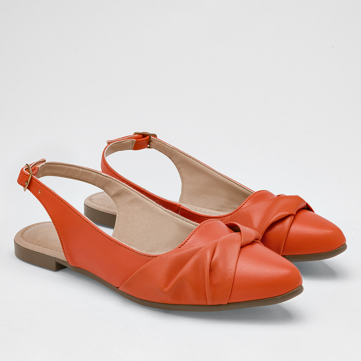 Foto 2 | Zapatos Been Class Naranja Código 124805-e para Mujer