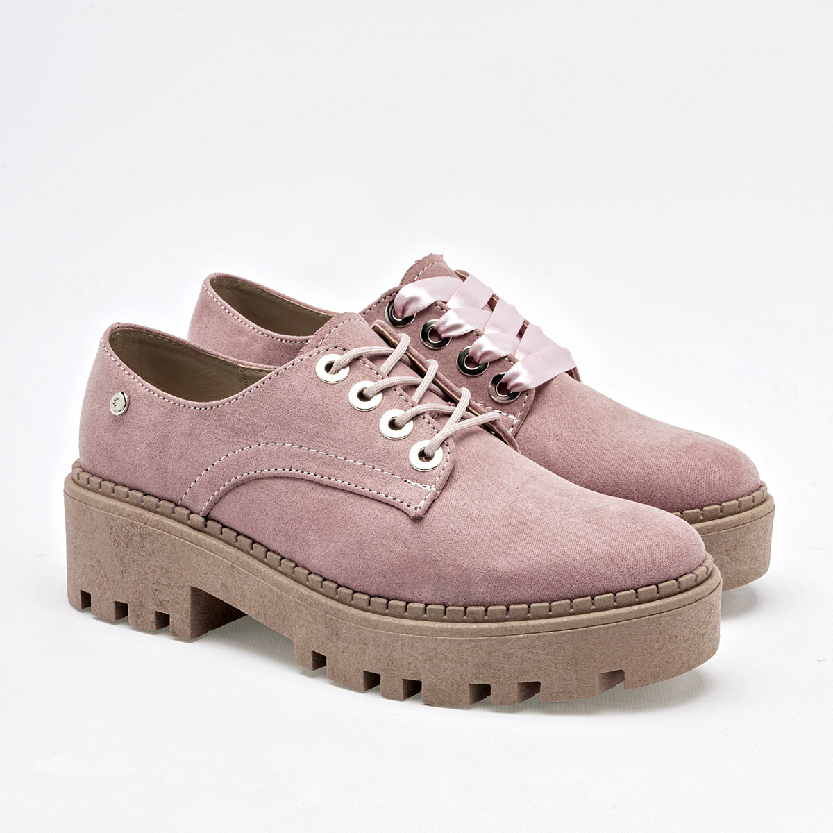 Foto 3 pulgar | Zapatos Moramora 126935-e Rosa para Mujer