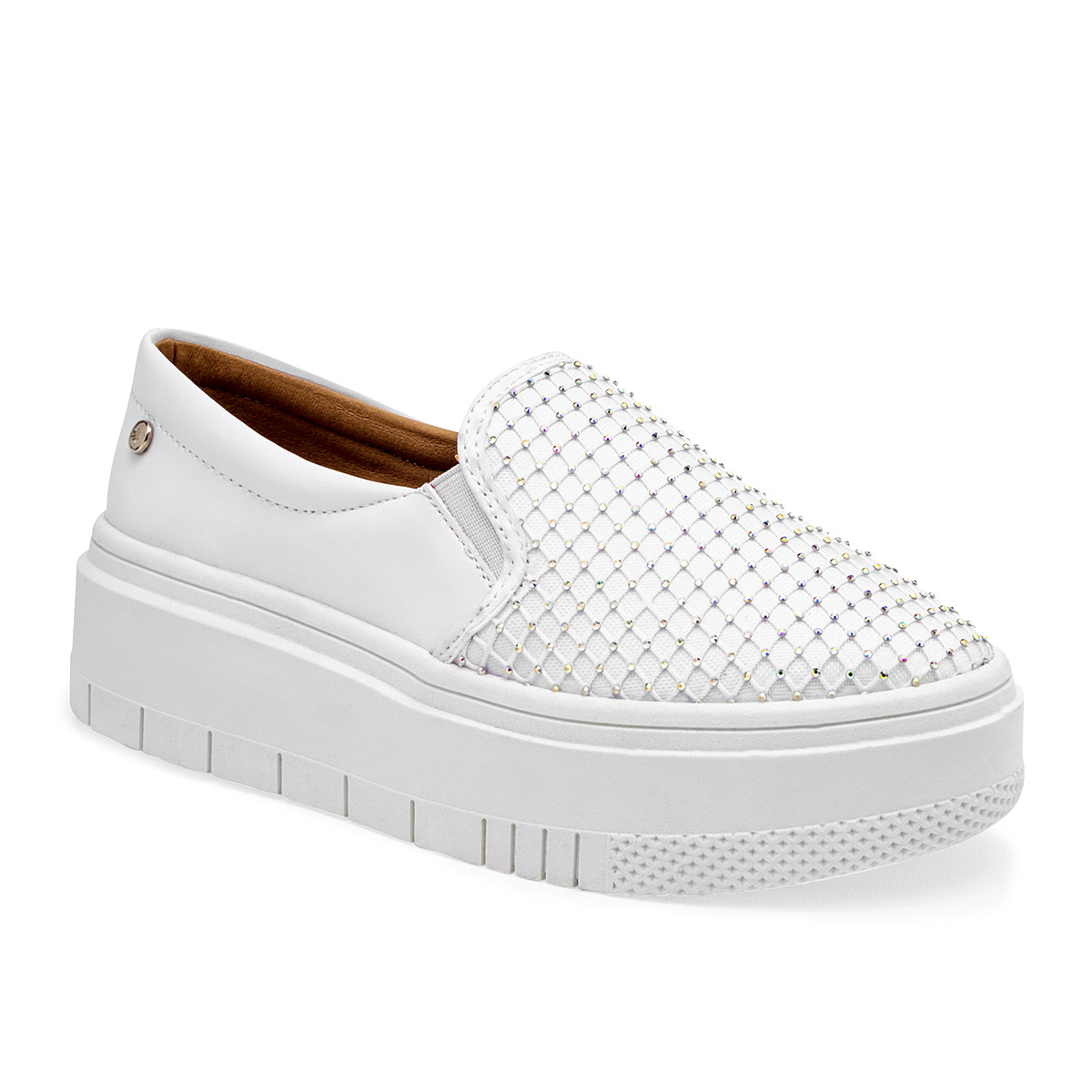 Foto 1 | Zapatos Moramora 125542-e Blancos para Mujer