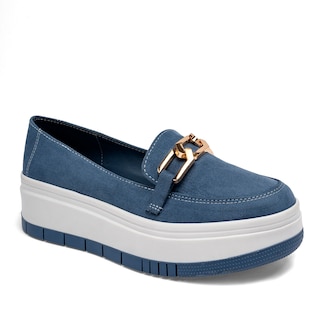 Foto 1 | Zapatos para Mujer Clasben Oxford Azules