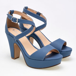 Foto 2 | Zapatos Pravia Azules para Mujer