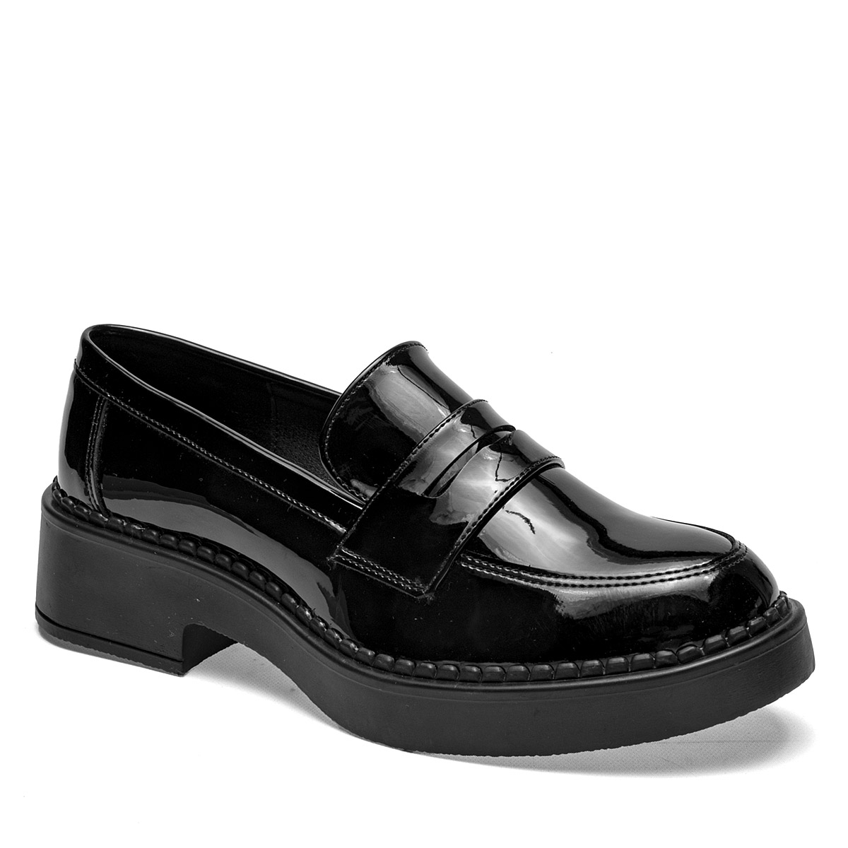 Foto 2 pulgar | Zapatos de Charol Green Love 120333-1 Negros para Mujer