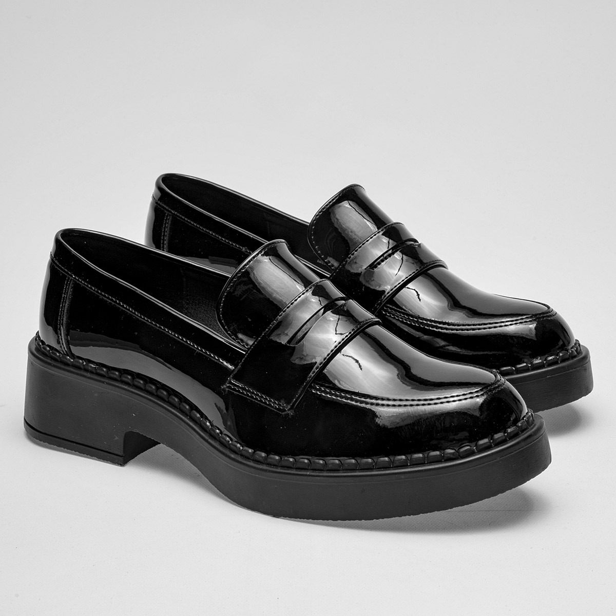 Foto 2 | Zapatos de Charol Green Love 120333-1 Negros para Mujer