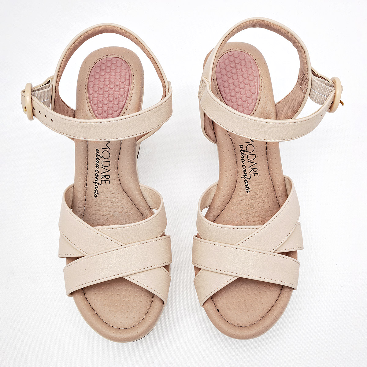 Foto 4 pulgar | Zapatos Modare Beige para Mujer